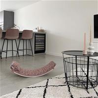 Sfeerfoto Barhocker Samt Mikky 65 - 78 cm rosa